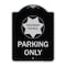 Signmission Highway Patrol Parking W/ Graphic Heavy-Gauge Aluminum Architectural Sign, 24" x 18", BS-1824-23906 A-DES-BS-1824-23906 - alternate 1